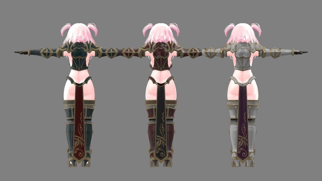 【セレスティア用】Selestia Outfit - Elf Sword Master