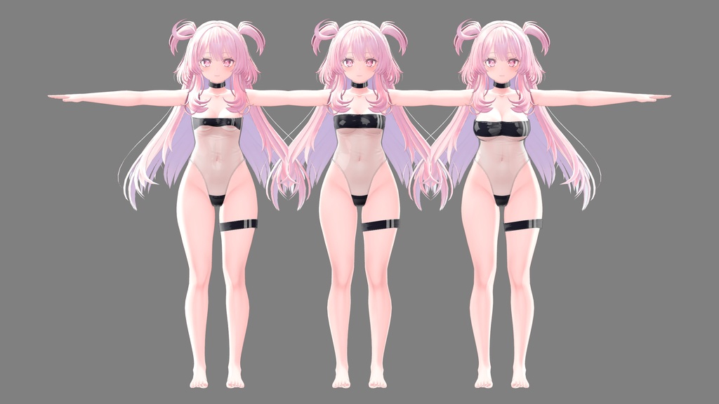 【セレスティア用】Selestia - Gris Swimsuit