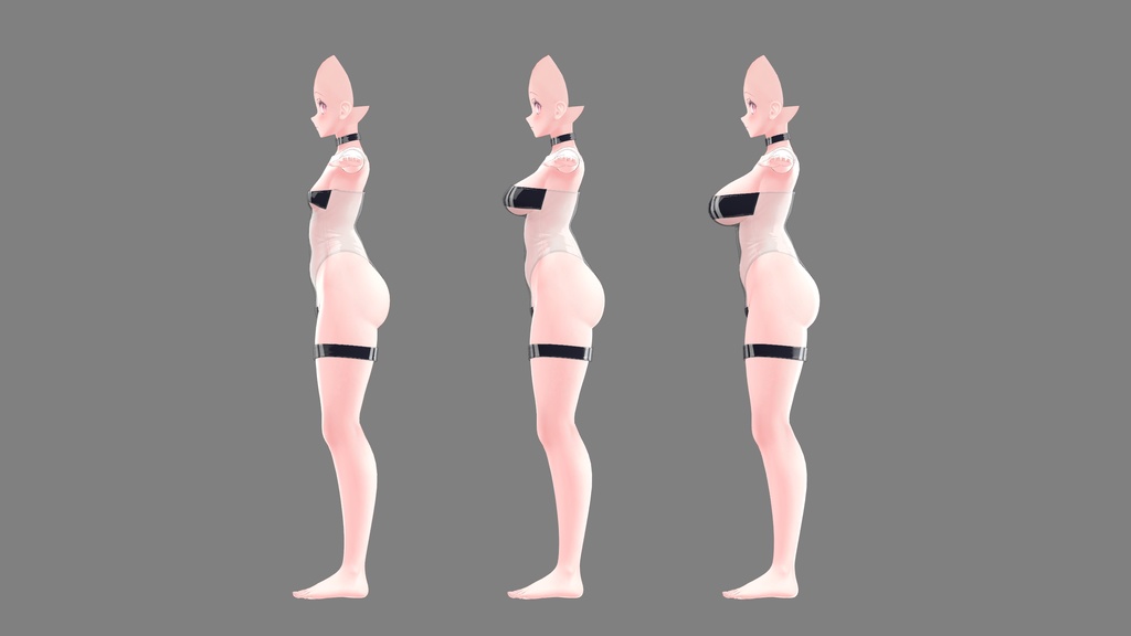 【セレスティア用】Selestia - Gris Swimsuit