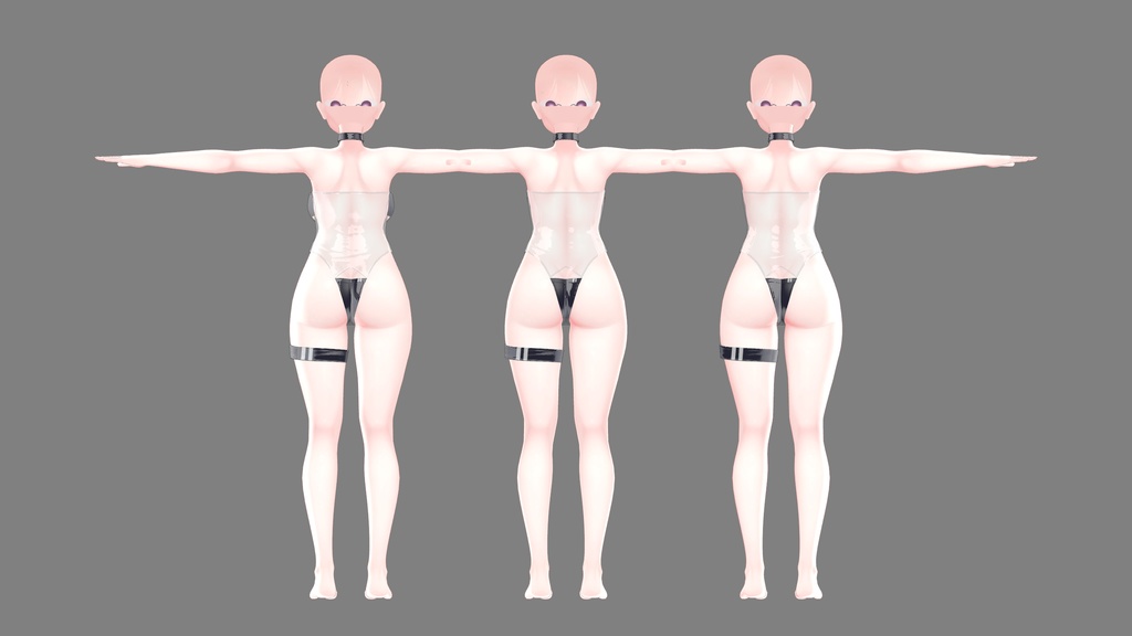 【セレスティア用】Selestia - Gris Swimsuit