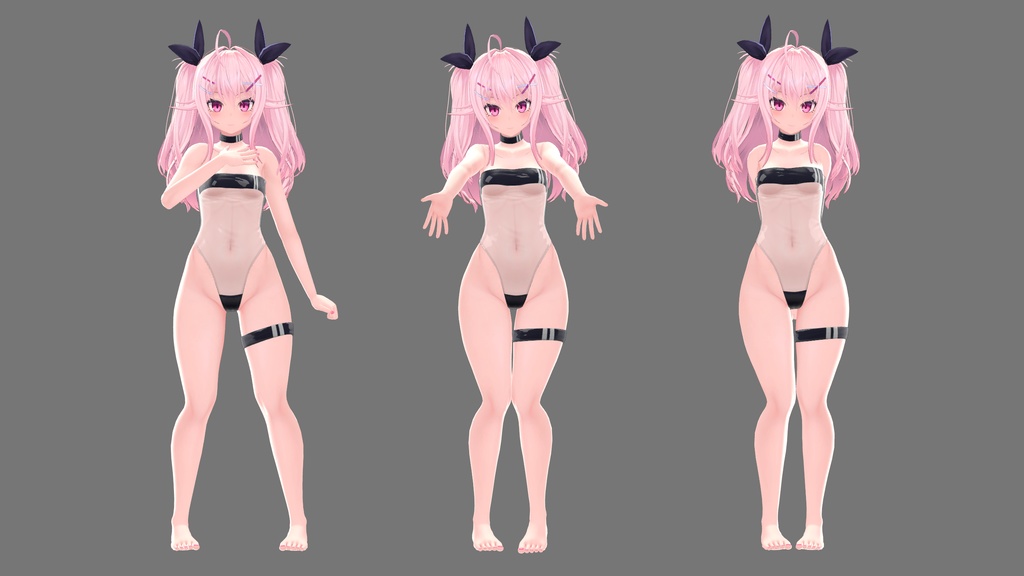 【イヨ用】Eyo - Gris Swimsuit