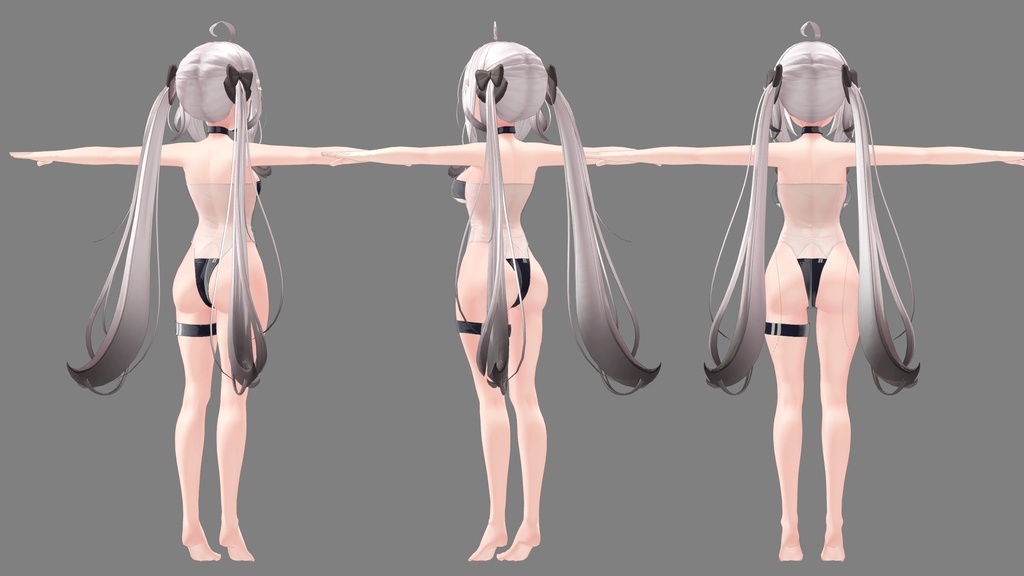 【舞夜】Maya - Gris Swimsuit -