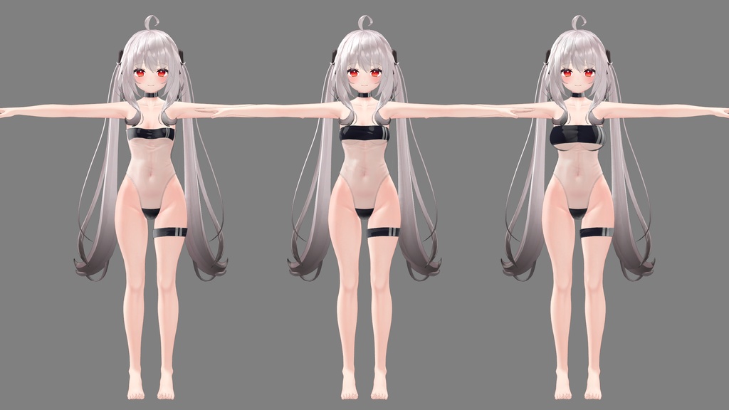 【舞夜】Maya - Gris Swimsuit -