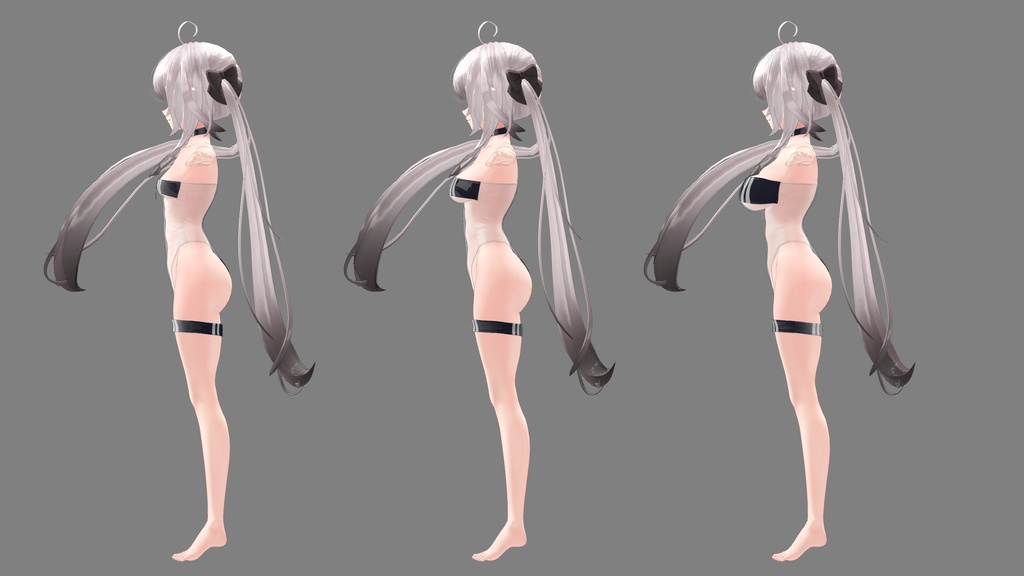 【舞夜】Maya - Gris Swimsuit -