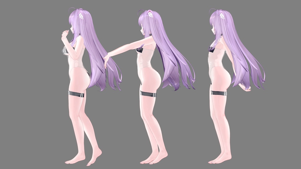 「萌」Moe - Gris Swimsuit -