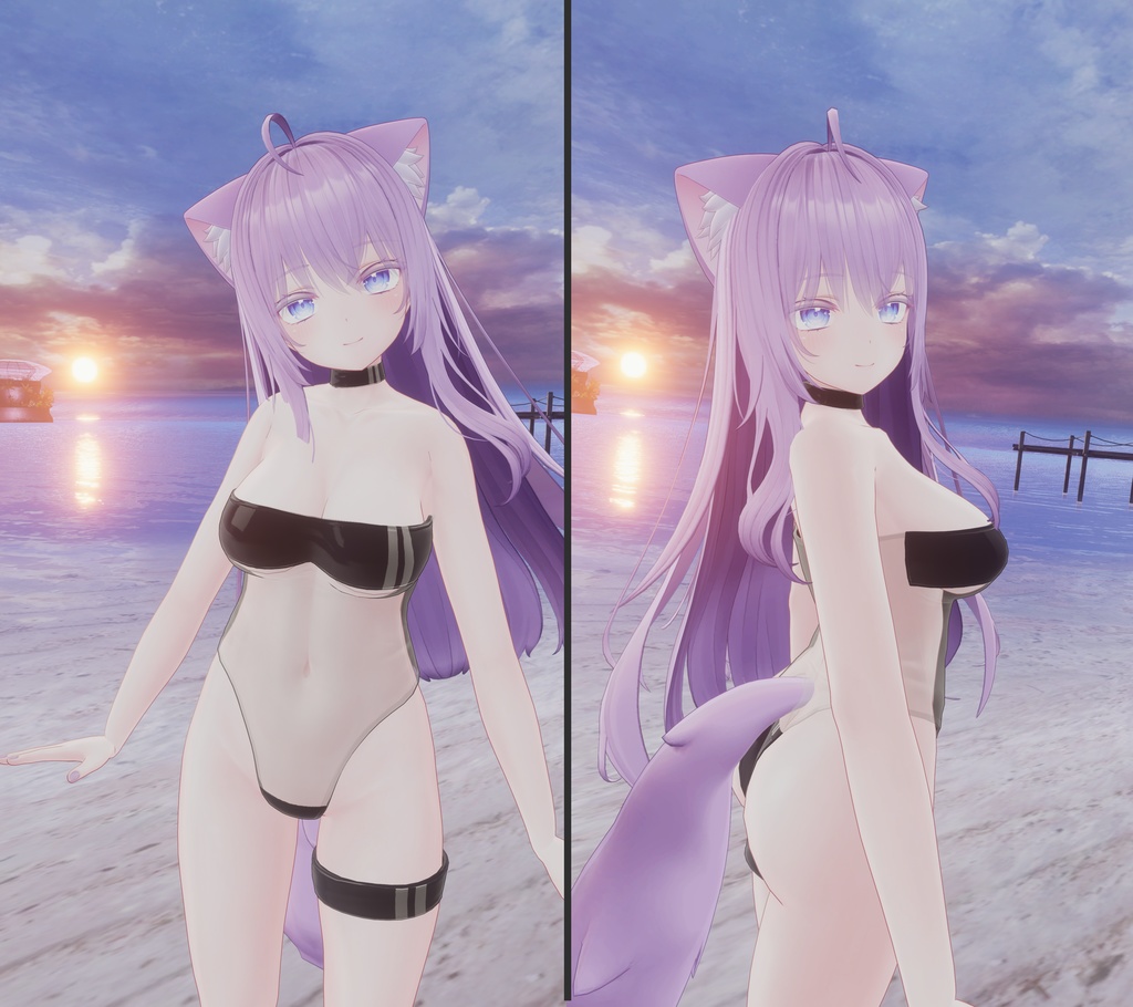 「萌」Moe - Gris Swimsuit -