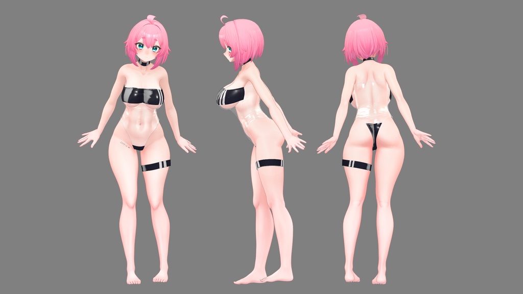 APOLLO - Gris Swimsuit -