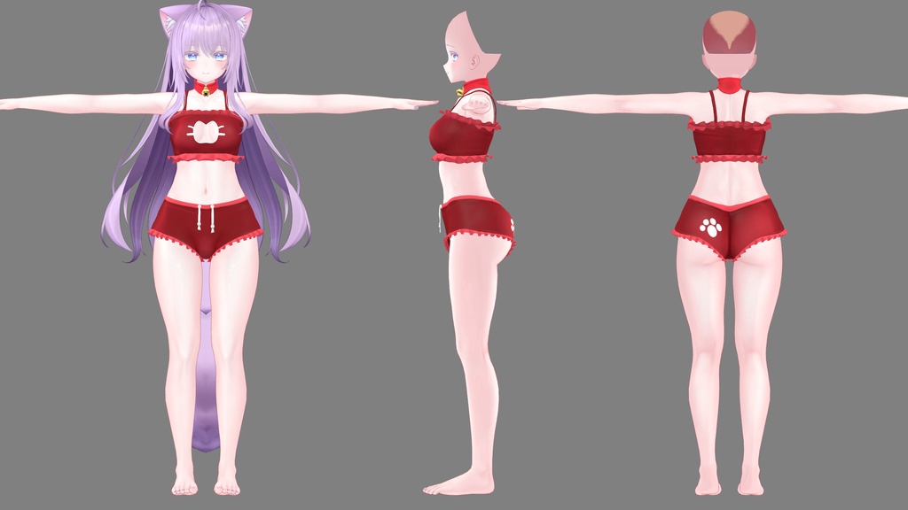 「萌」 Moe - Neko Swimsuit -