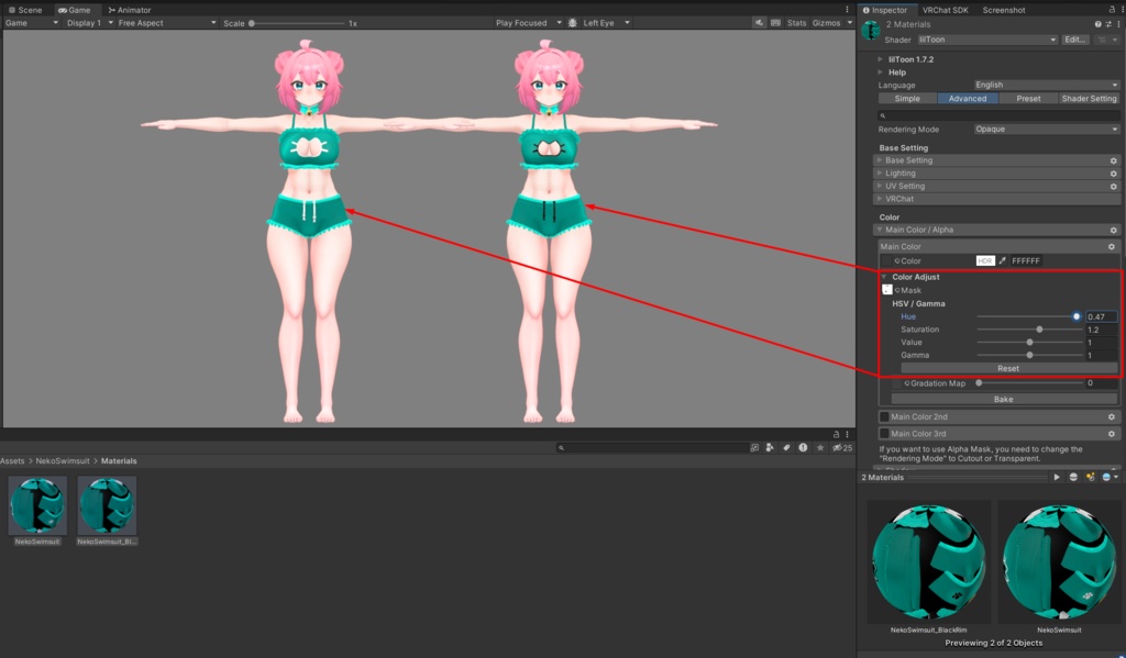 Apollo - Neko Swimsuit