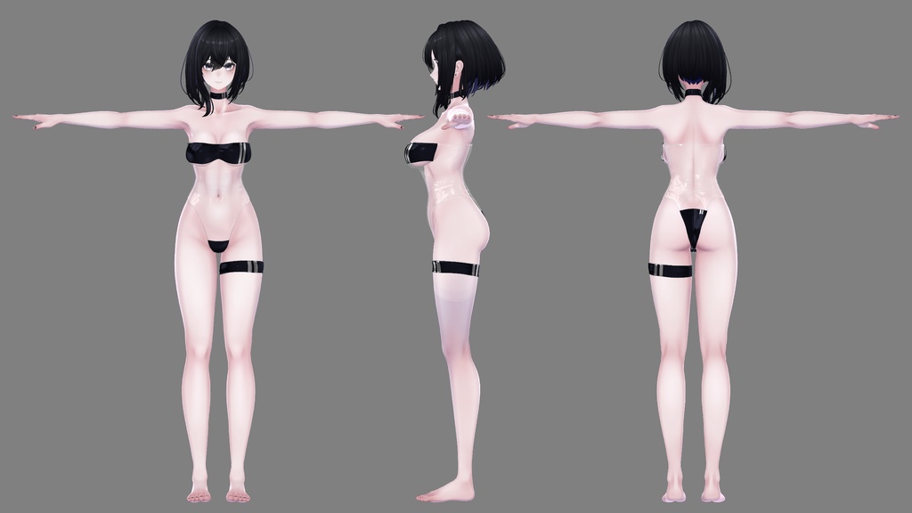 Lasyusha〈ラシューシャ〉 - Gris Swimsuit -