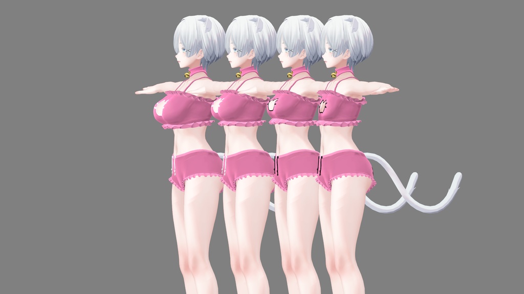 森羅 Shinra - Neko Swimsuit