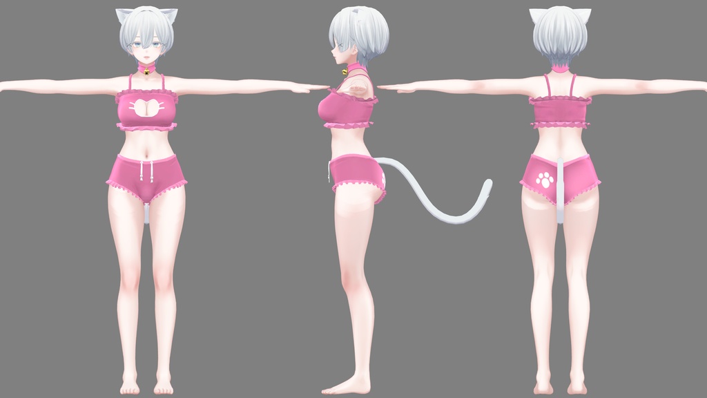 森羅 Shinra - Neko Swimsuit