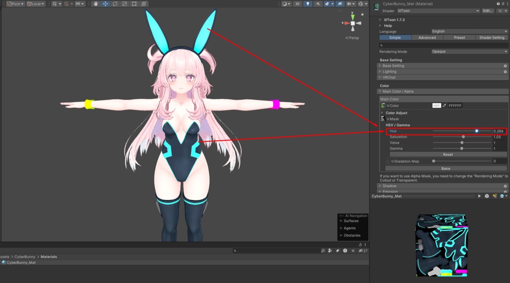 【セレスティア用】Selestia - CyberBunny