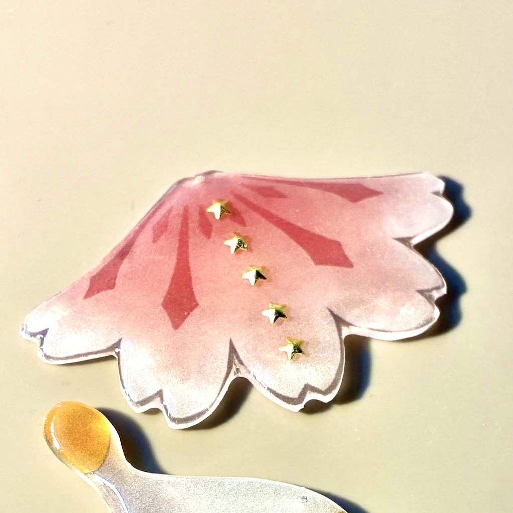 【受注生産】桜ケープのチャーム
