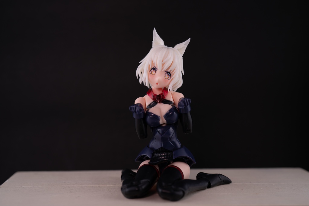 メガミデバイス ランチャー/ランサー用 ヘアパーツ&尻尾パーツ4