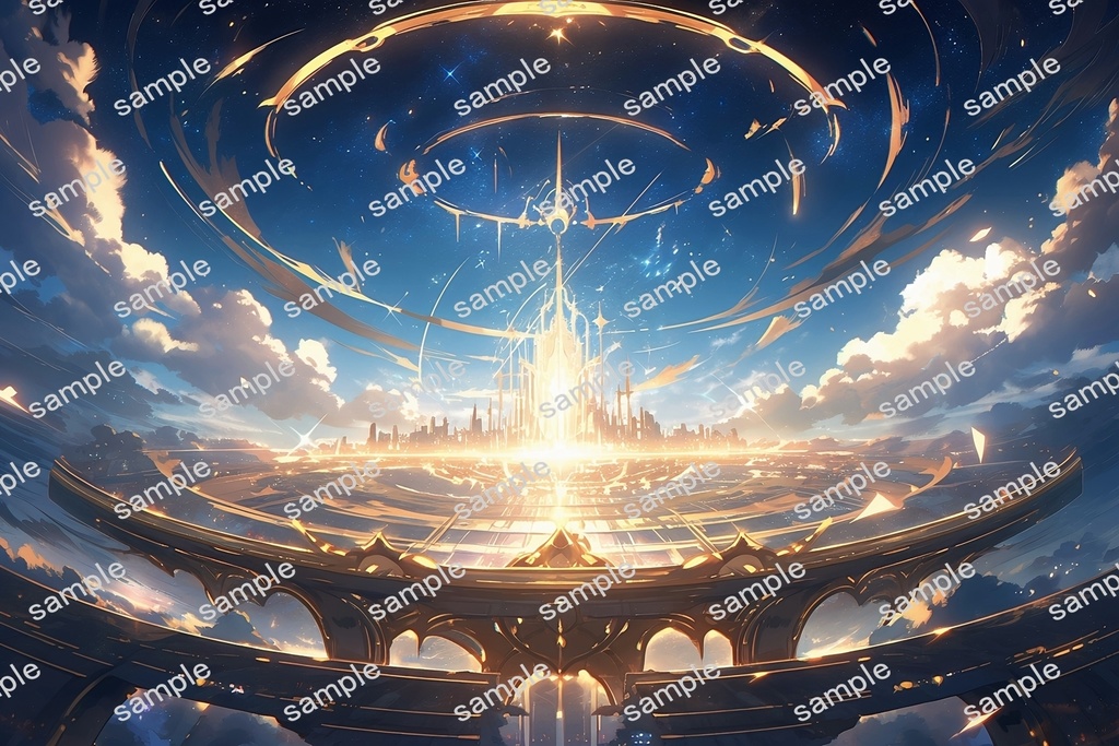 【背景素材】セット販売&単品販売「〇〇世界」全2種類【神聖&深淵】