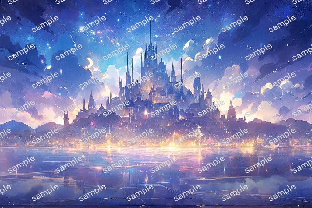 【背景素材】セット販売&単品販売「〇〇世界」全2種類【幻想&厄災】