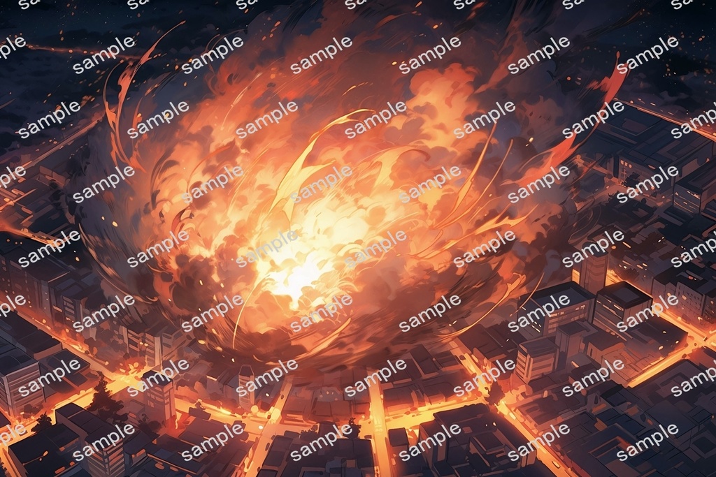 【背景素材】セット販売&単品販売「〇〇世界」全2種類【幻想&厄災】