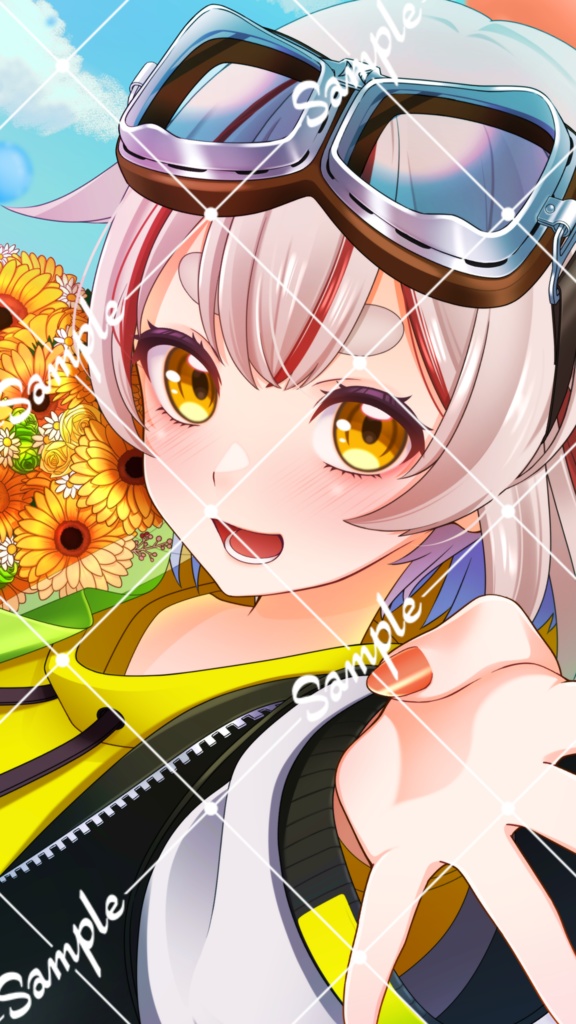 はまっちょ💛４周年記念💛スマホ用壁紙