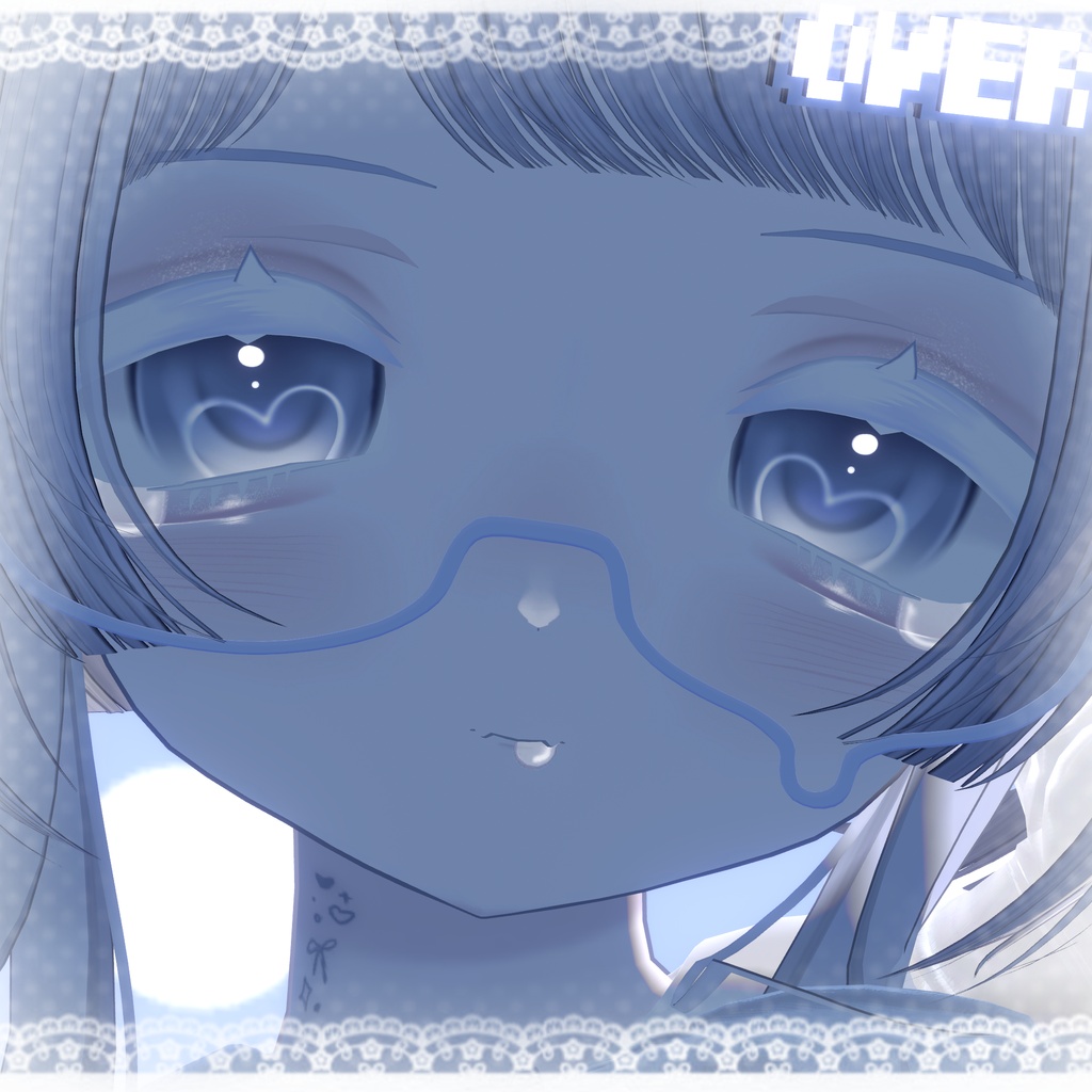 【うらら/Urara】涙目ドール | Teary Doll Makeup & Eye Texture
