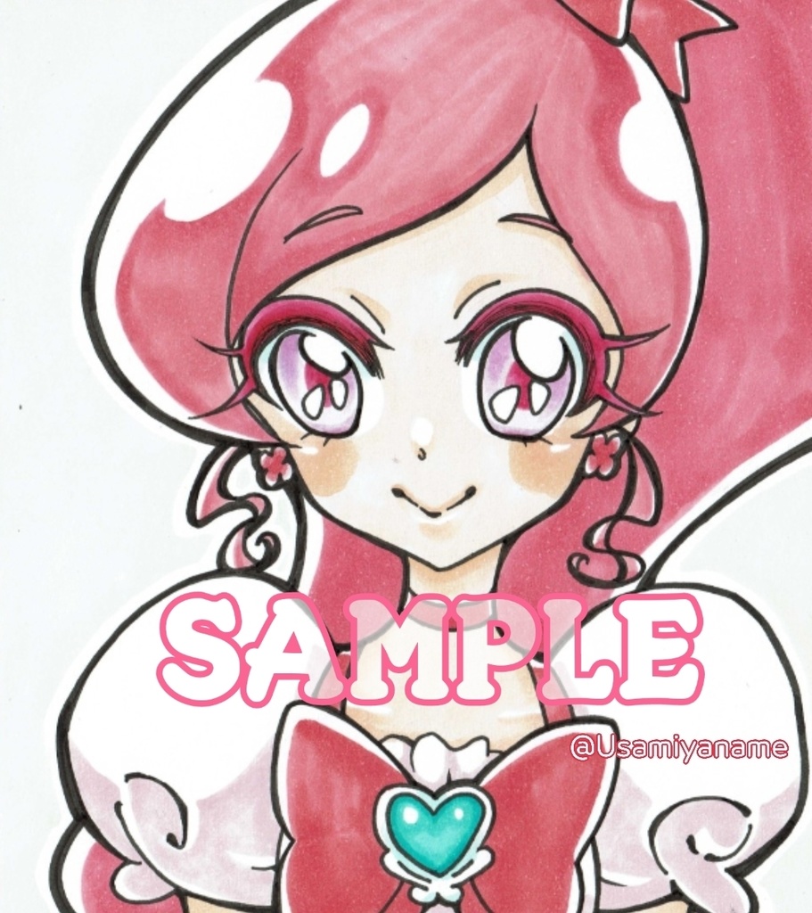 【色紙】キュアブロッサム