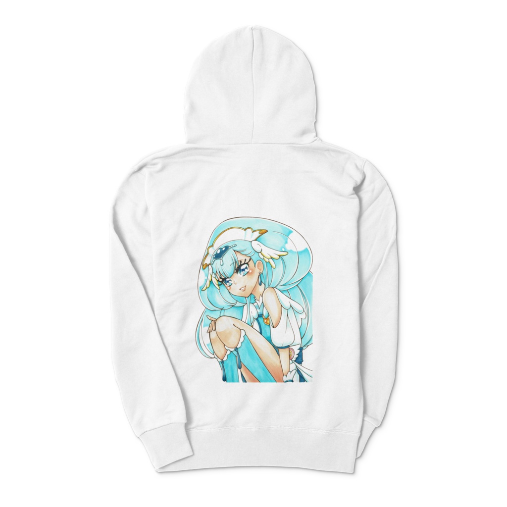 【両面パーカー】キュアアンジュ