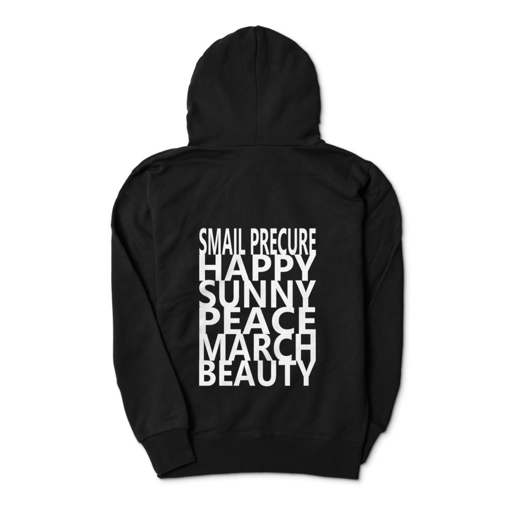 【パーカー】スマイルプリキュア(裏面)