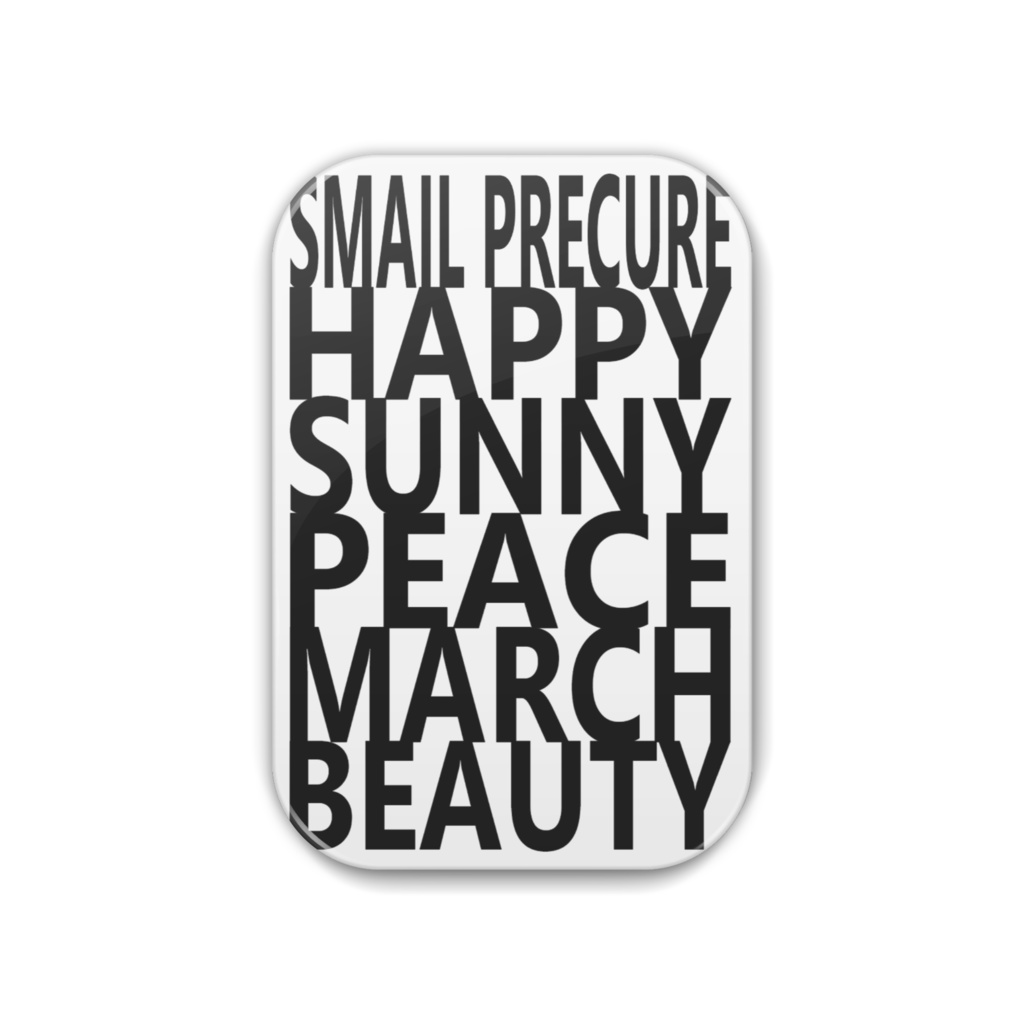 缶バッチ スマイルプリキュア 宇佐美弥奈芽 Booth