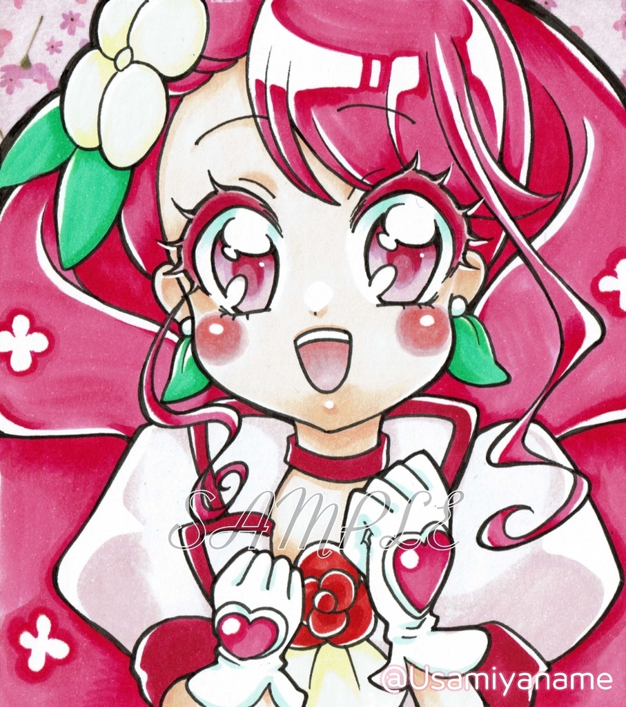 【色紙小】キュアグレース