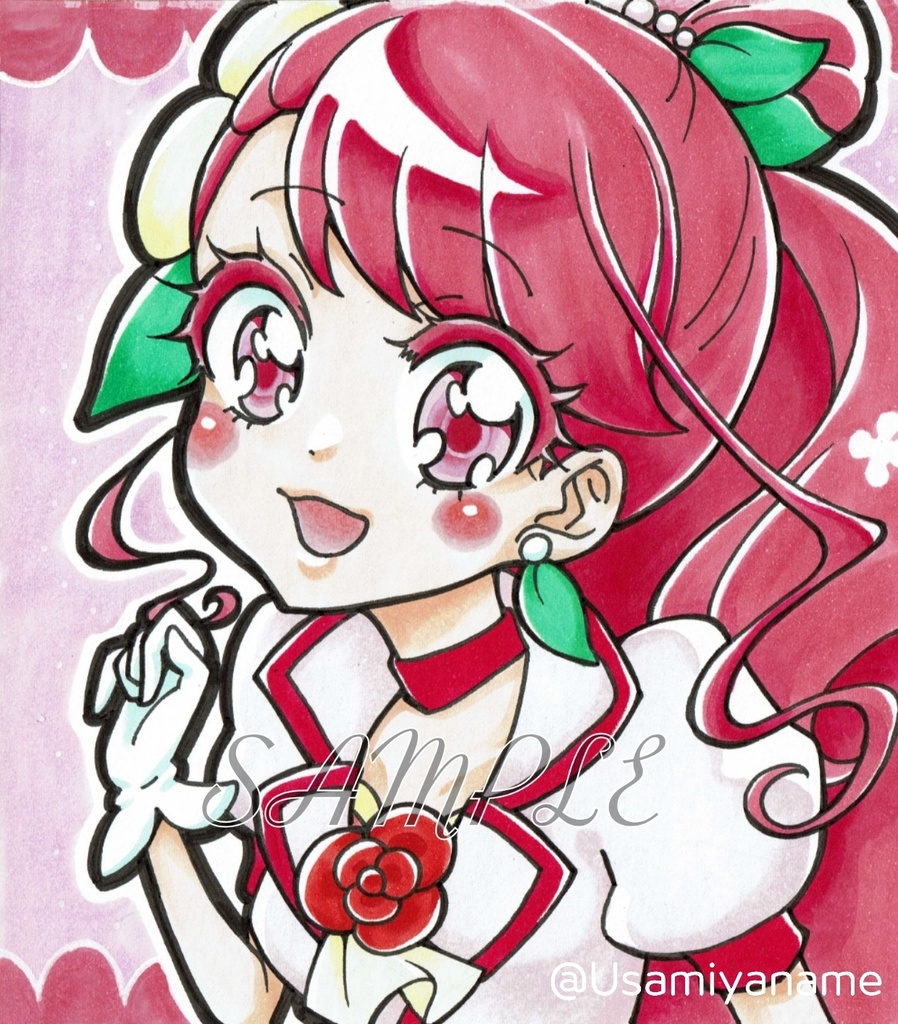 【色紙小】キュアグレース