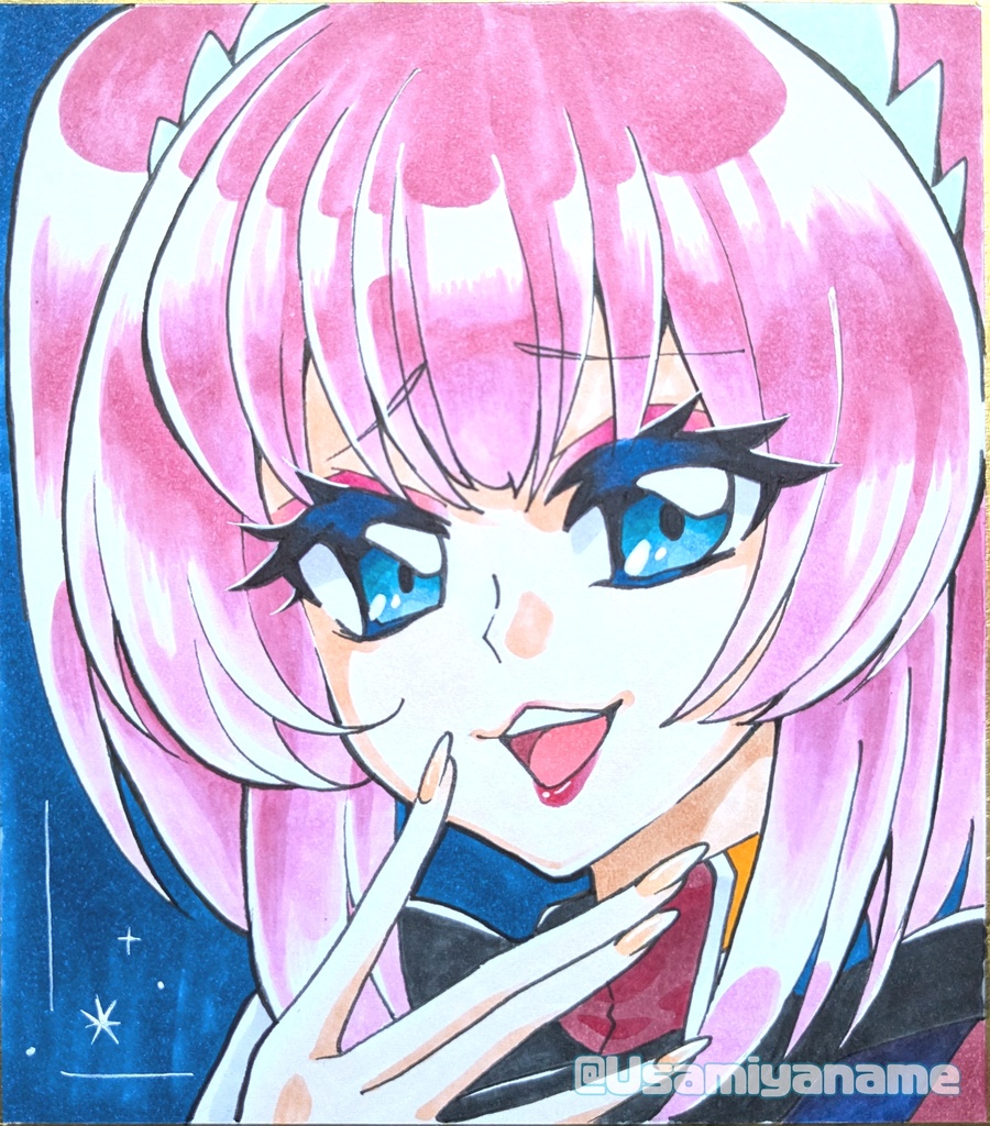 【色紙小】アグネス・ギーベンラート