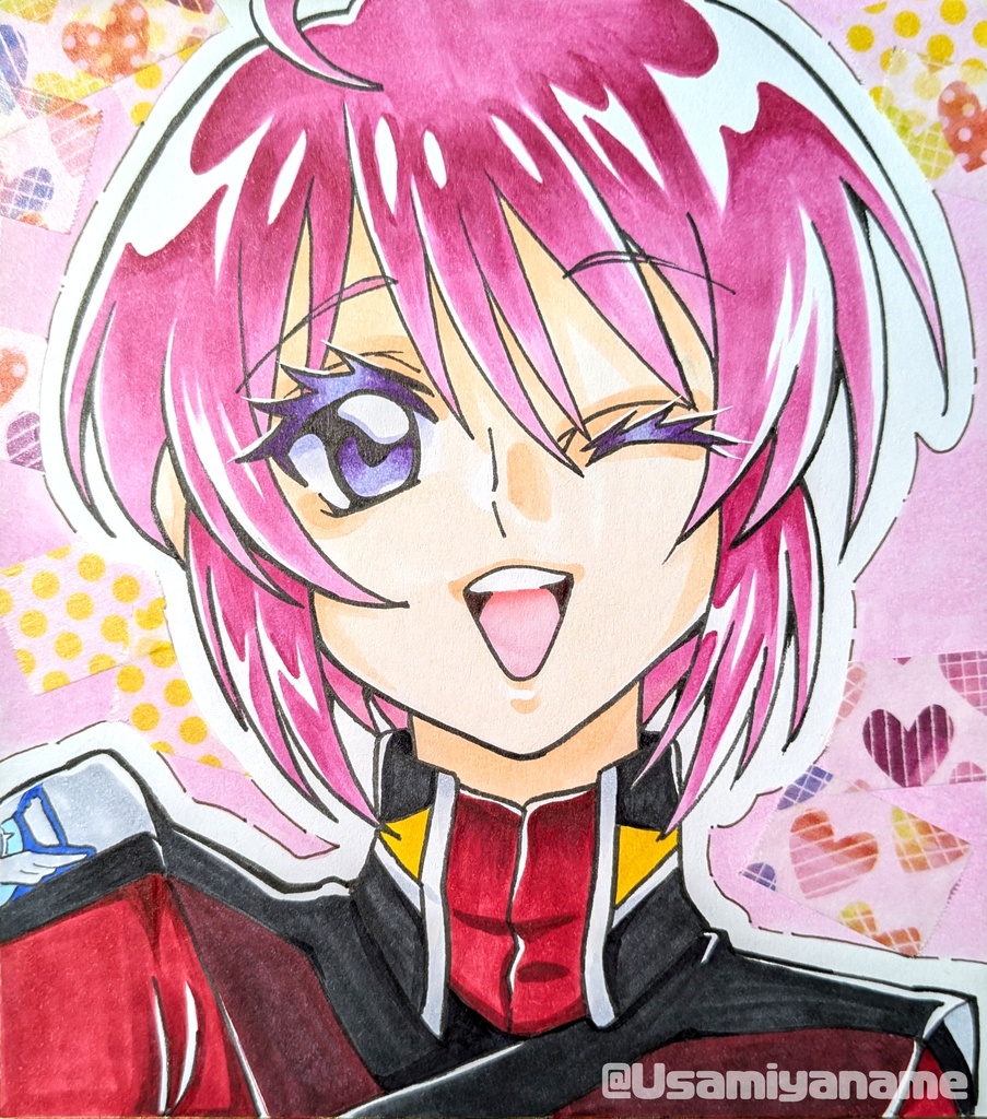 【色紙小】ルナマリア・ホーク