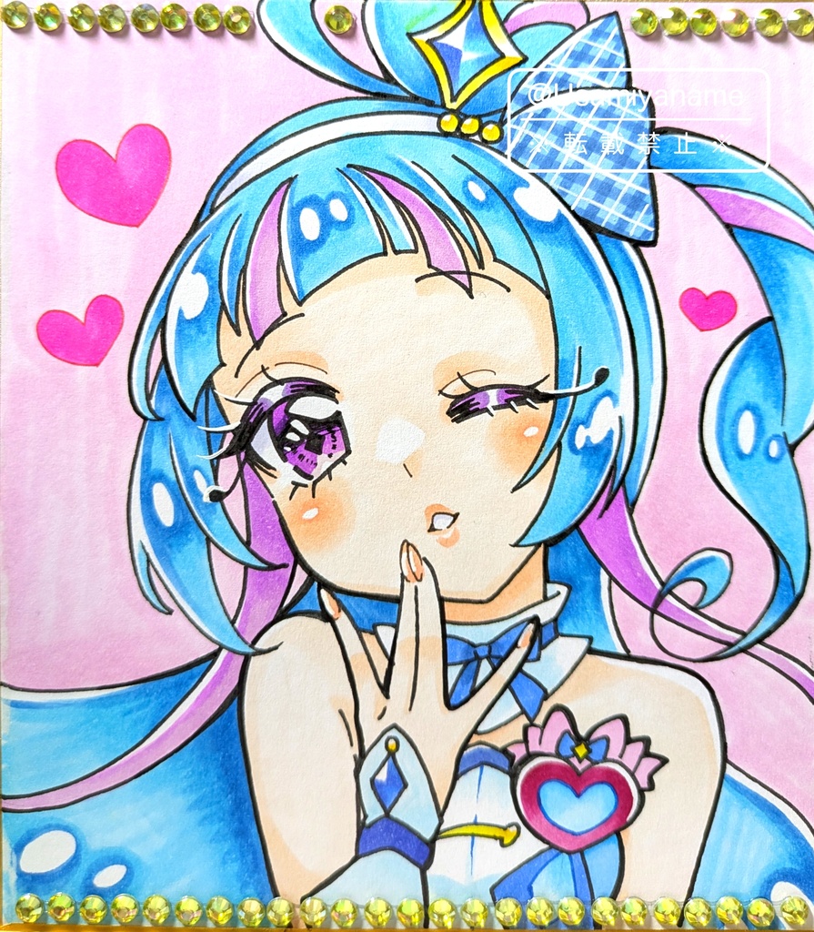 【色紙小】キュアウインク