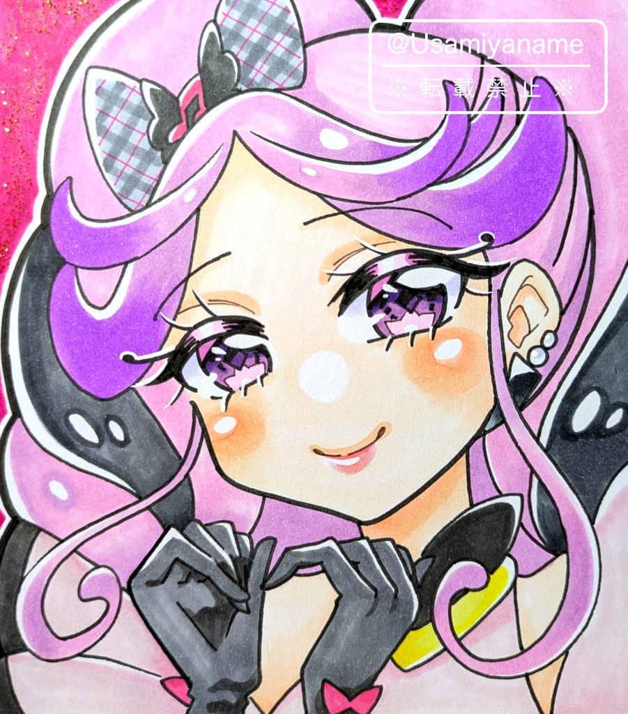 【色紙小】キュアキッス