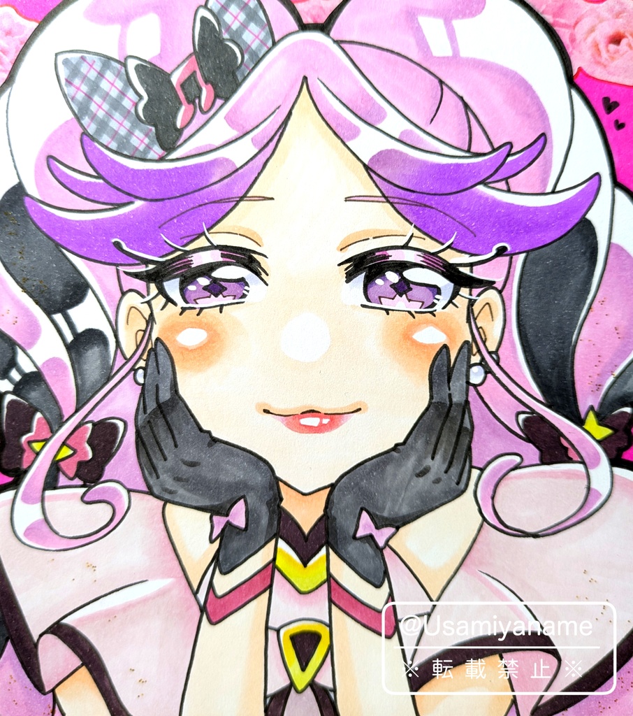 【色紙小】キュアキッス