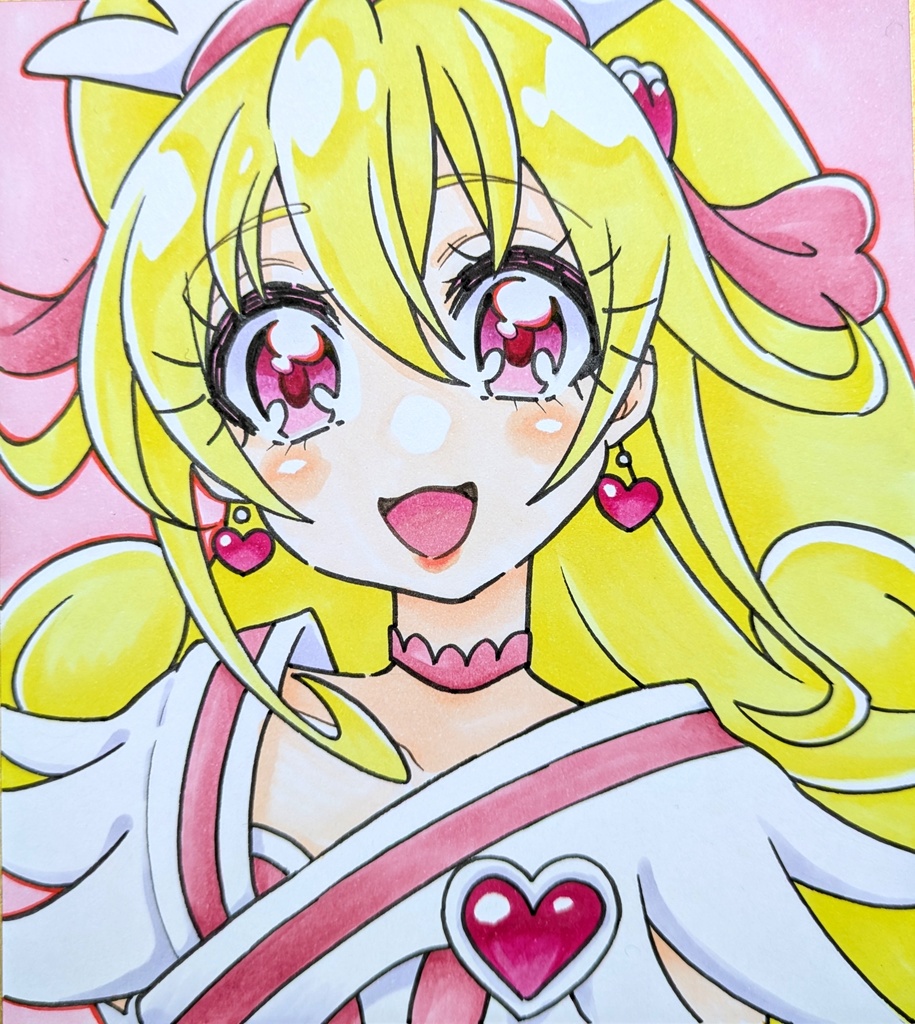 【色紙小】キュアハート