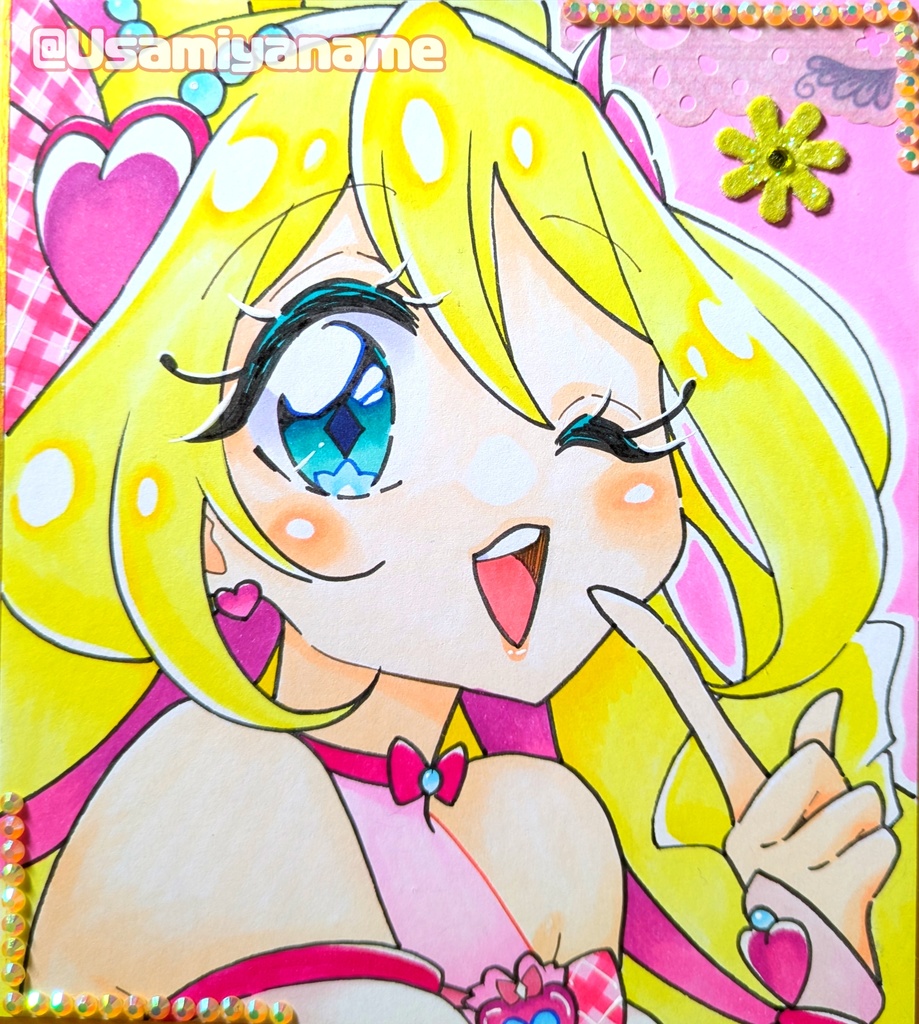 【色紙小】キュアアイドル