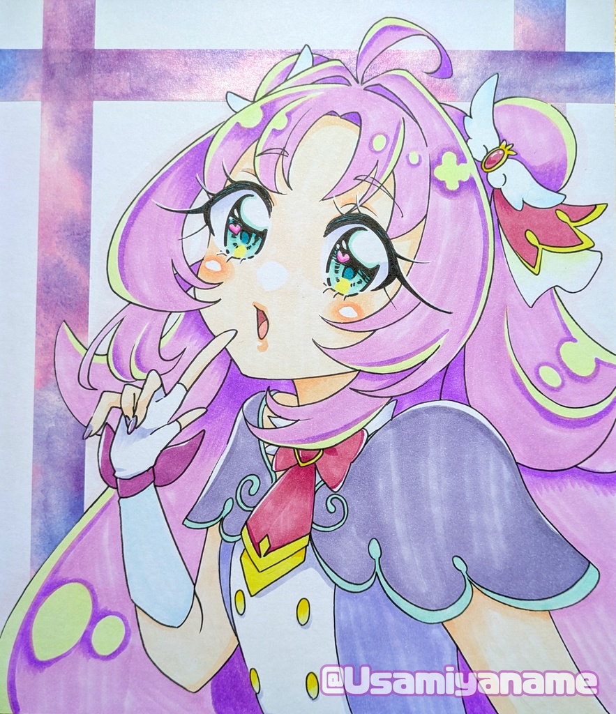【色紙中】キュアアンサー