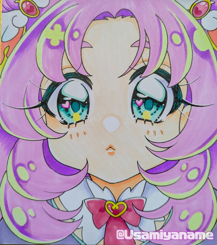 【色紙小】キュアアンサー