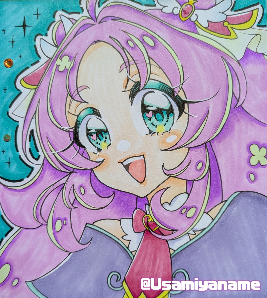 【色紙小】キュアアンサー