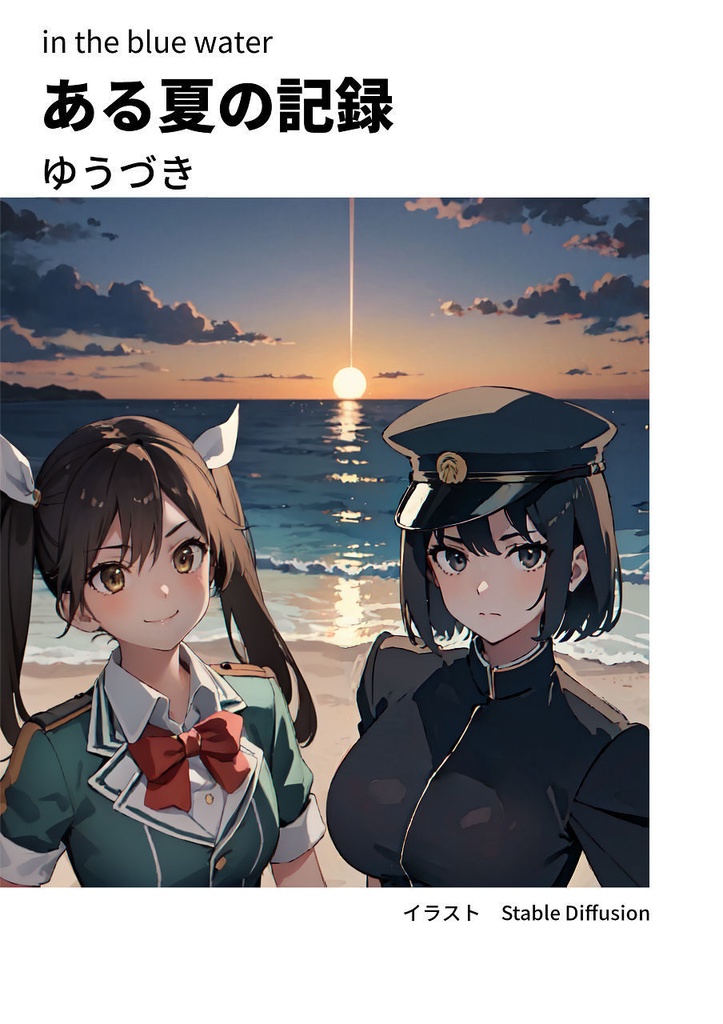 【DL】in the blue water ～ある夏の記録～（電子書籍版）