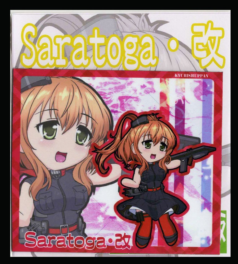 SDキャラマグネット(SQ) 艦これ Saratoga・改