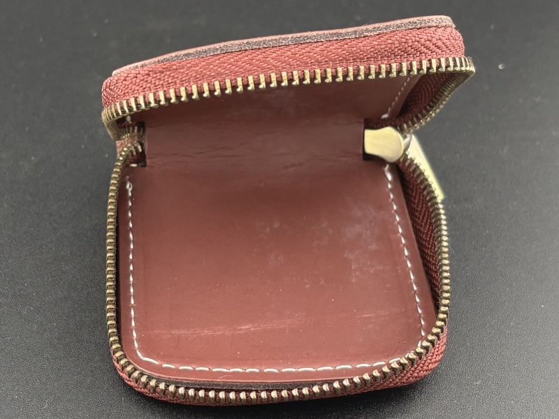 レザーコインケース シロコ*テラー ワインレッド