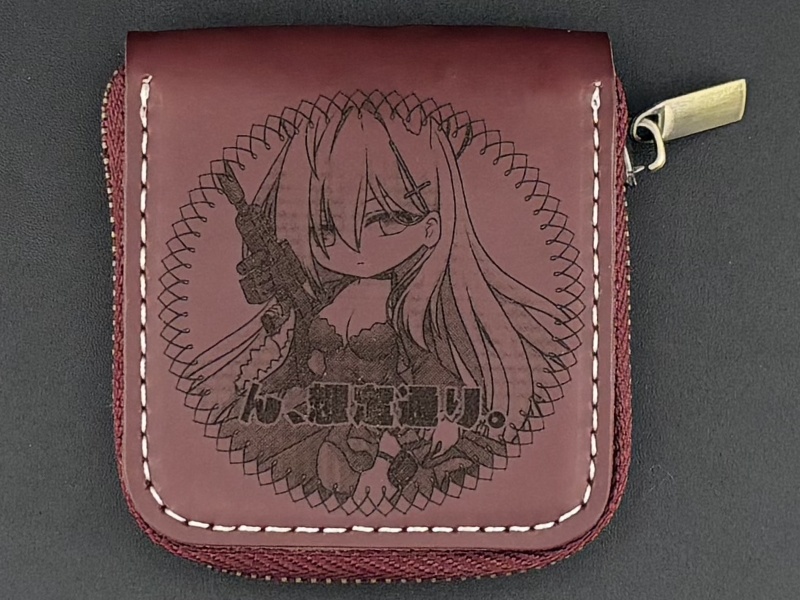 レザーコインケース シロコ*テラー ワインレッド