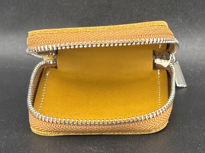 レザーコインケース 百合園セイア イエロー