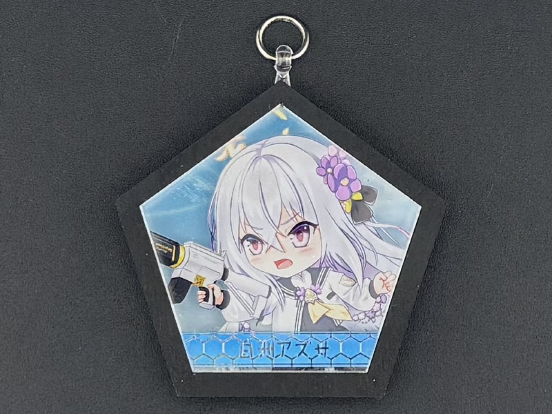 積層アクリルアクセサリ　白洲アズサ