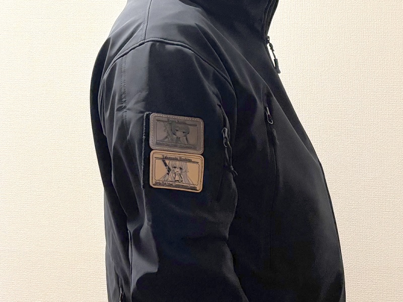 レザーパッチ 空崎ヒナ ライトブラウン