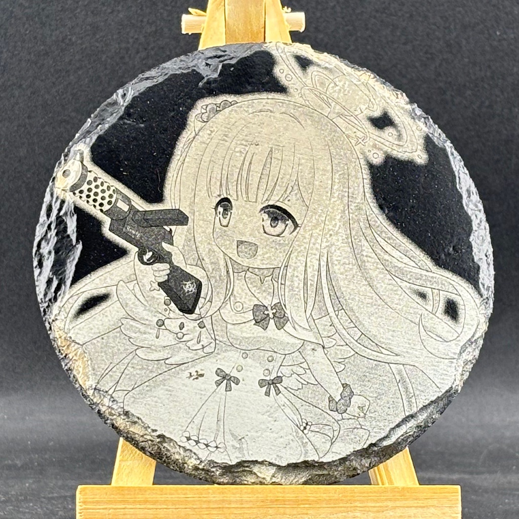 スレートコースター[ディスプレイ][White]　聖園ミカ
