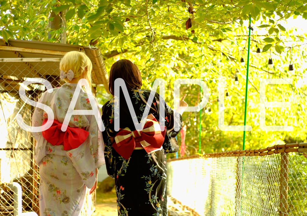 【名華祭14】蓮メリ&あきゅすず写真集「このまま二人で」