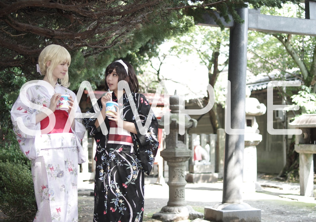 【名華祭14】蓮メリ&あきゅすず写真集「このまま二人で」